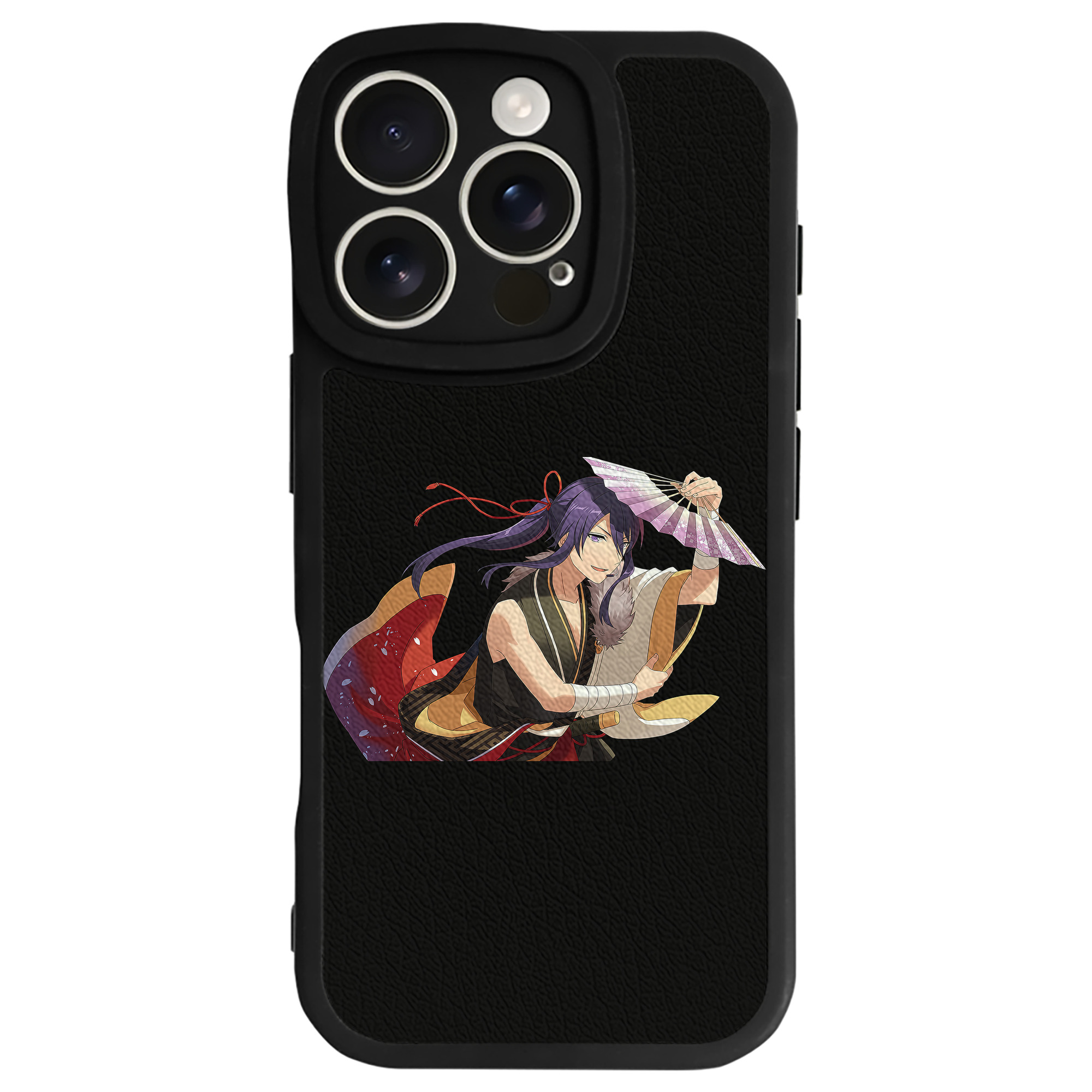 （画像用） あんさんぶるスターズ! Ensemble Stars 【iPhone 16シリーズ対応】シリコンスマホケース（レザー調） 材質：シリコン